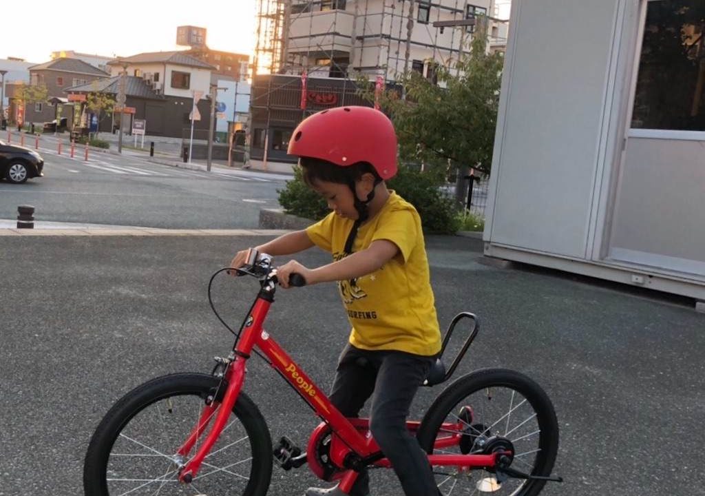 ５歳の自転車