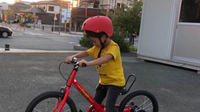 ５歳の自転車