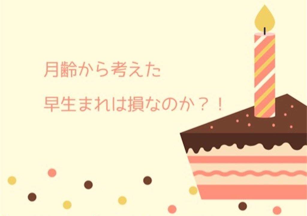 早生まれは不利なのか 早生まれの特徴と親ができること ワーママはるの経験 学びの引き出し